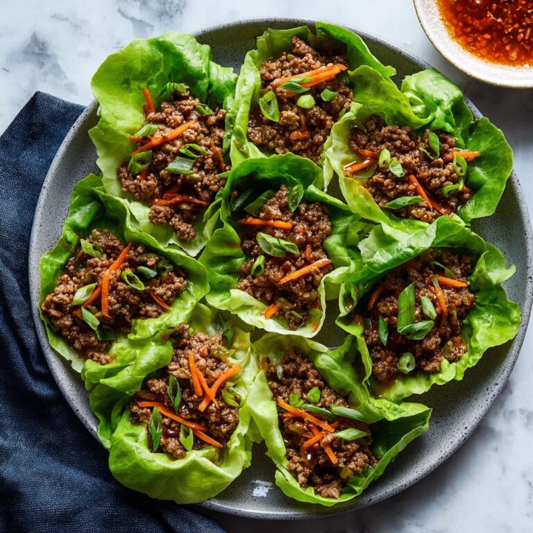 Thai Basil Beef Lettuce Wraps Recipe