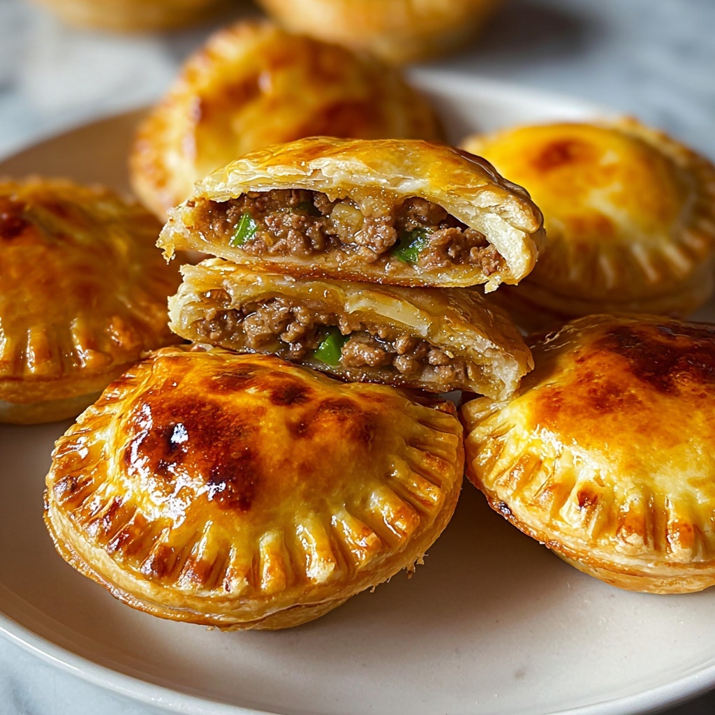 Chinese Crispy Beef Pies Recipe - Recipe Image