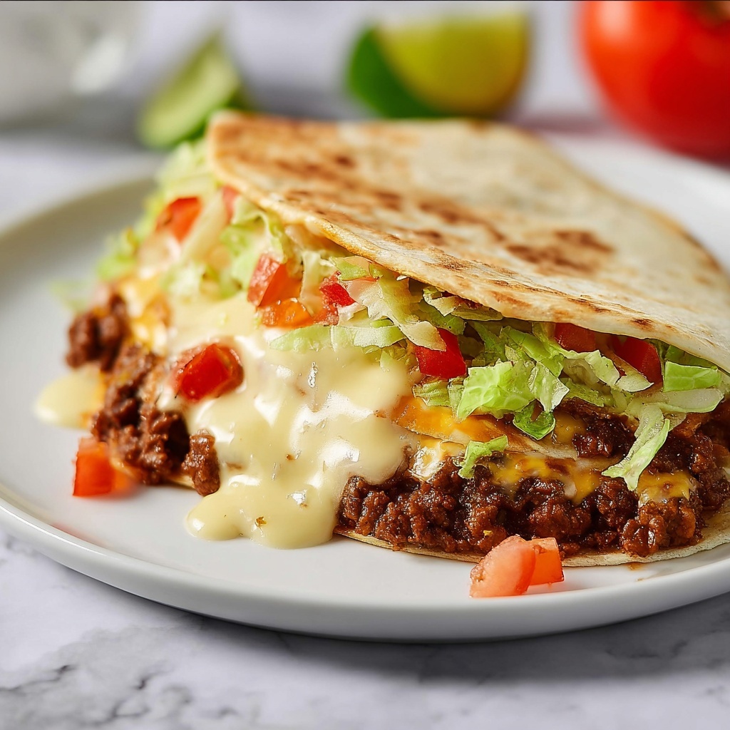 Copycat Crunchwrap Supreme Recipe - Recipe Image