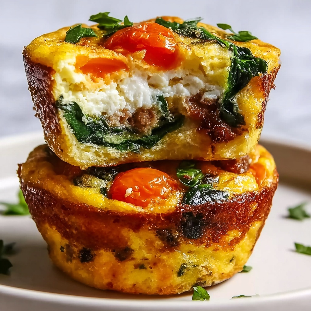 Veggie-Loaded Breakfast Frittata Cups Recipe - Recipe Image