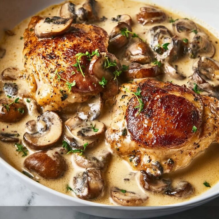 Creamy Mushroom Chicken: A Quick, Comforting Family Dinner Recipe