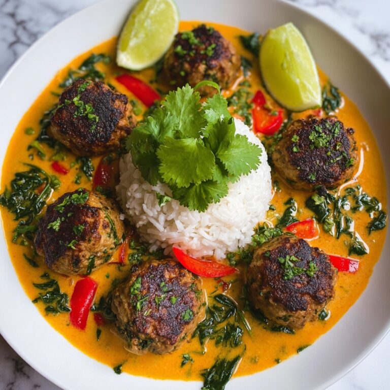 Thai Coconut Curry Meatballs Recipe
