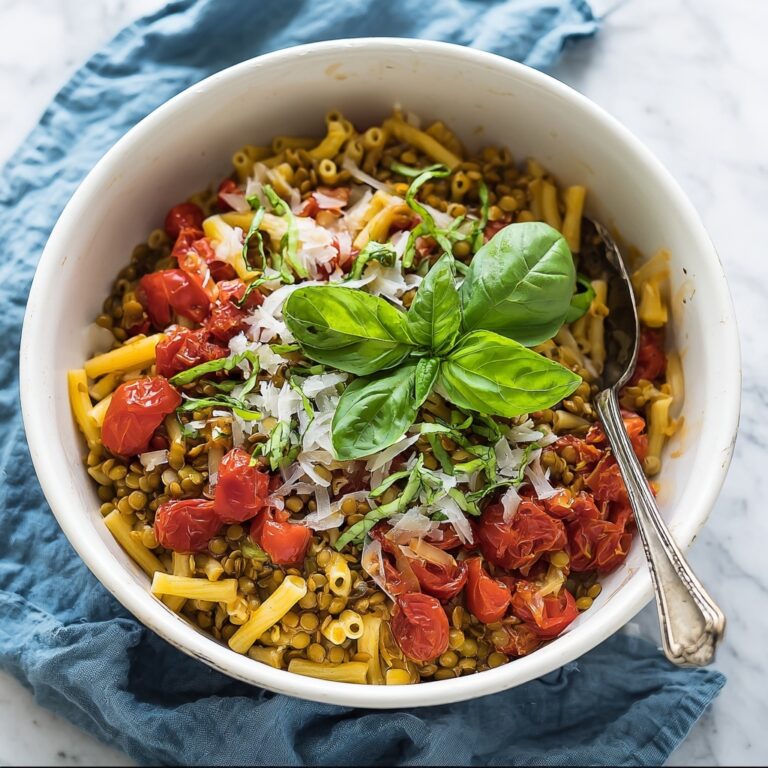 One Pot Lentil Pasta: A Quick and Nutritious Meal Recipe