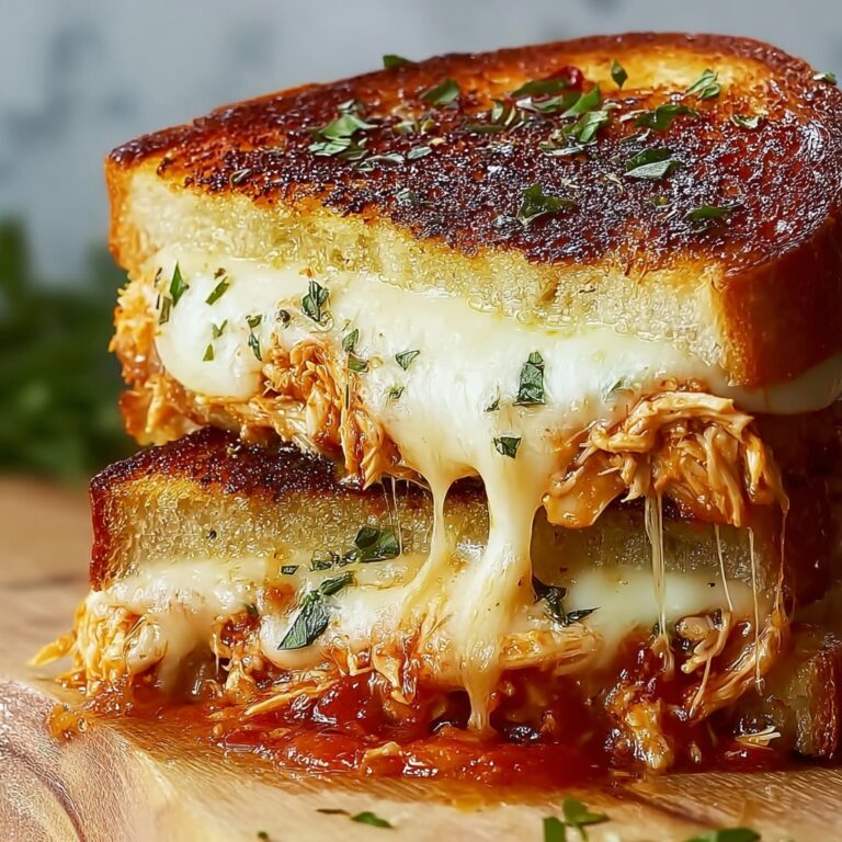 Lazy Chicken Parmesan Grilled Cheese Recipe