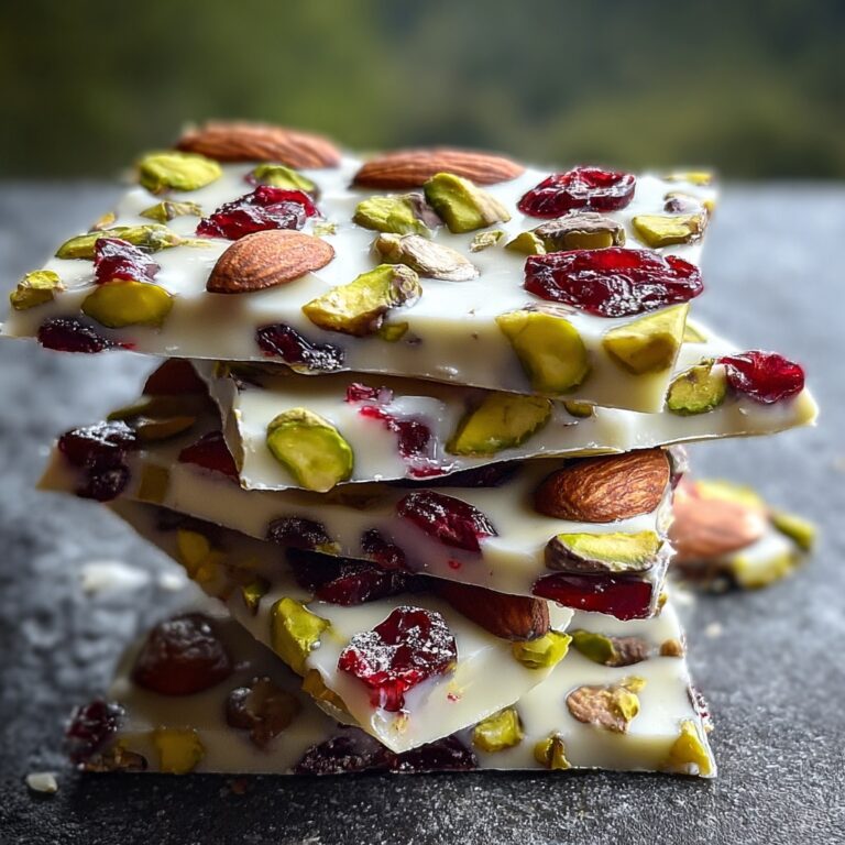 Delightful Pistachio Cranberry Bark Recipe