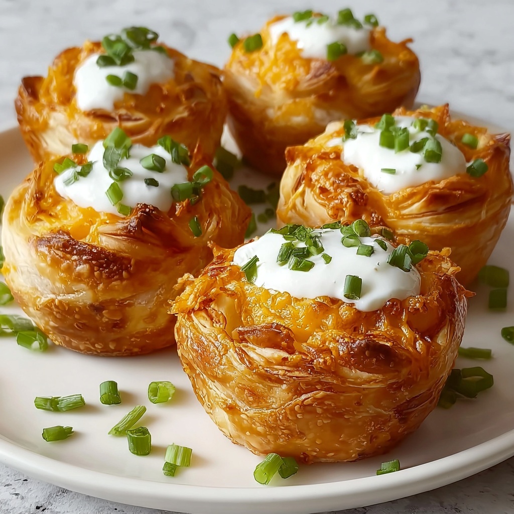 Buffalo Chicken Roll-Ups: Spicy, Creamy, and Perfectly Baked Appetizer Recipe - Recipe Image