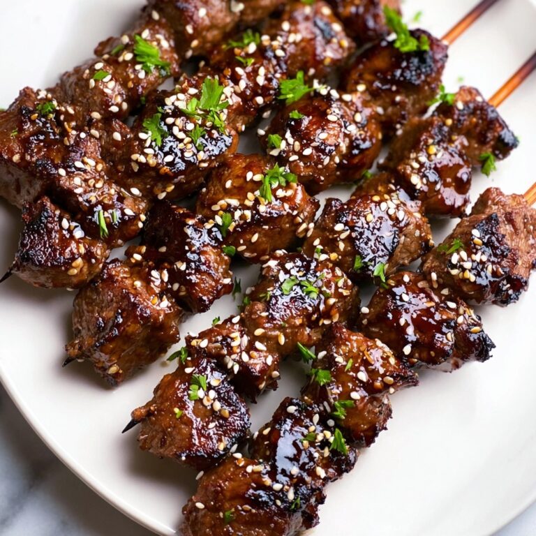 Beef Teriyaki Skewers Recipe
