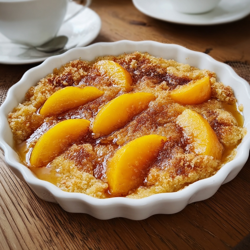 Southern Peach Cobbler Recipe - Recipe Image