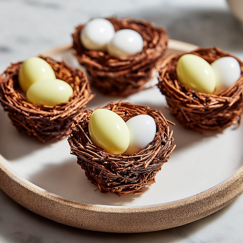 Delicious Easter Bird Nests Cookies Recipe - Recipe Image
