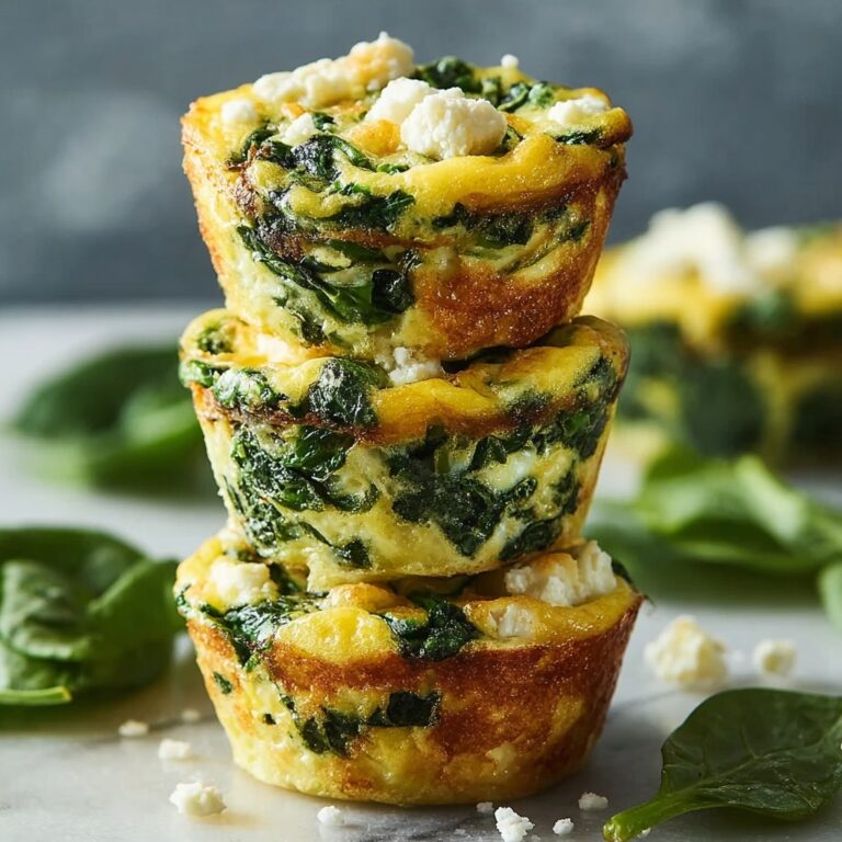 Spinach and Feta Egg Muffins Recipe