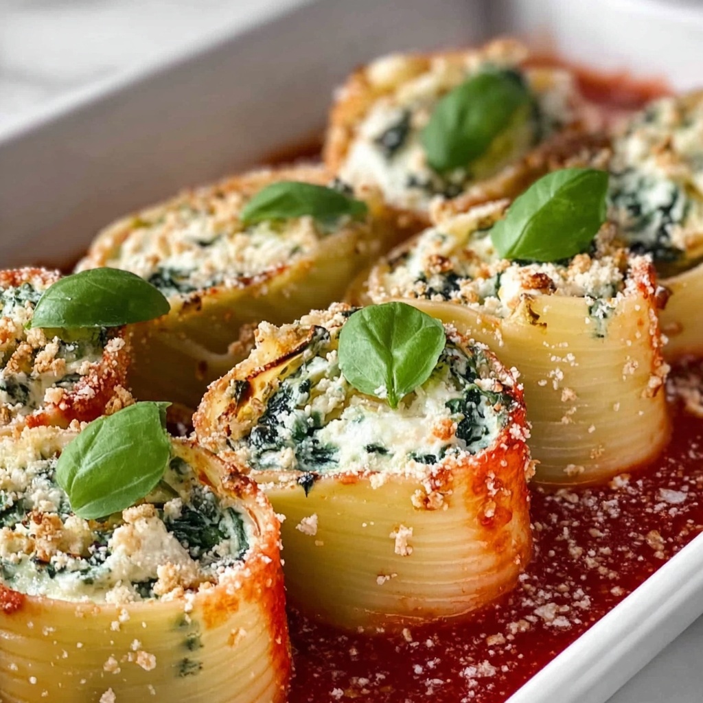 Stuffed Pasta with Spinach and Ricotta Recipe - Recipe Image