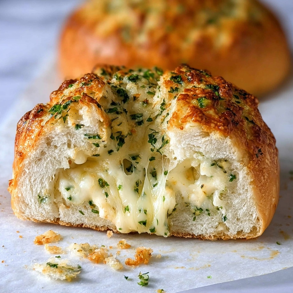 Epic Stuffed Garlic Bread Recipe - Recipe Image