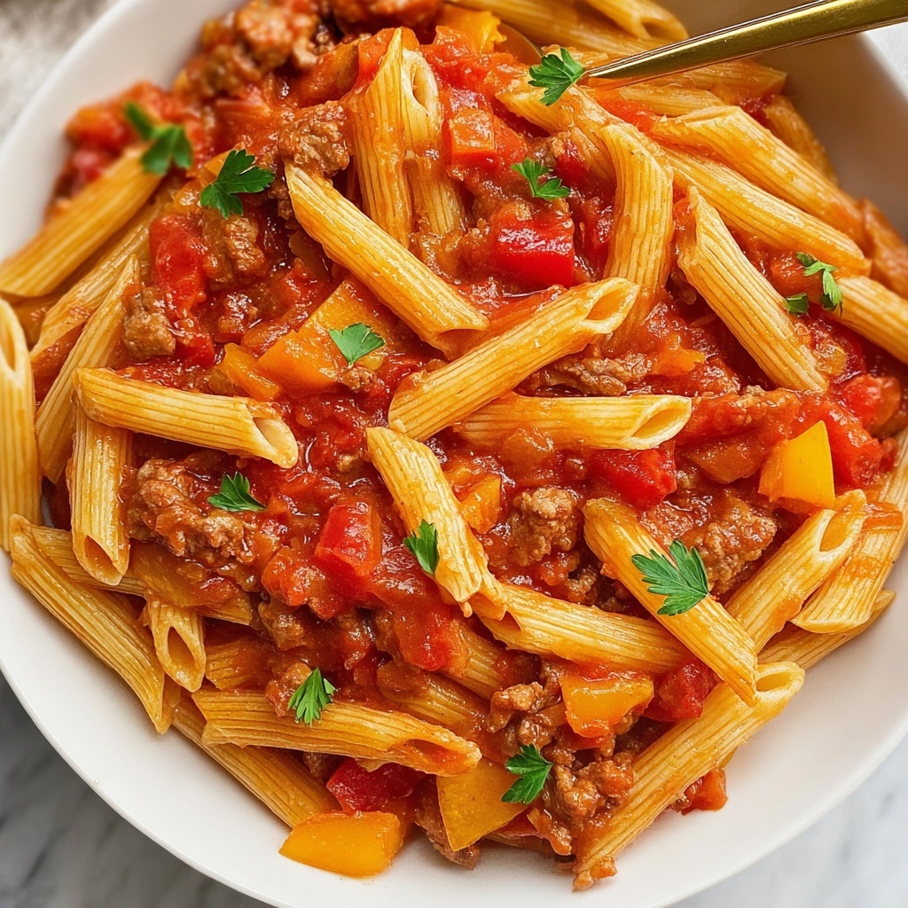 Sloppy Joe Pasta Recipe - Recipe Image