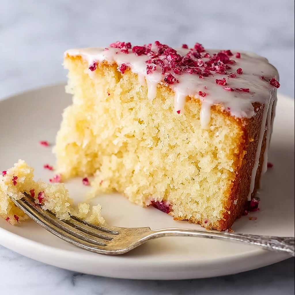 Raspberry White Chocolate Bundt Cake Recipe - Recipe Image