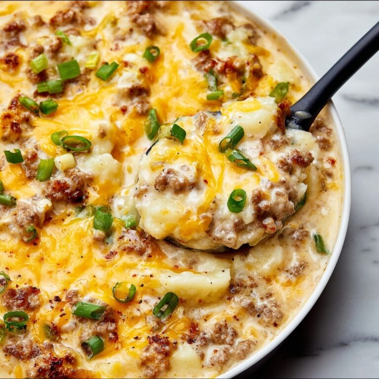 Slow Cooker Bacon Cheeseburger Soup Recipe