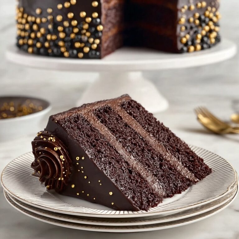 Black Velvet Cake with Dark Chocolate Frosting Recipe