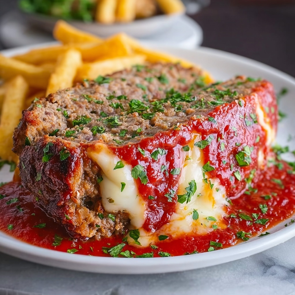 Stuffed Italian Meatloaf Recipe - Recipe Image