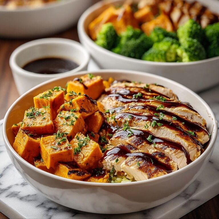 BBQ Chicken Sweet Potato Bowls: A Healthy & Delicious Recipe