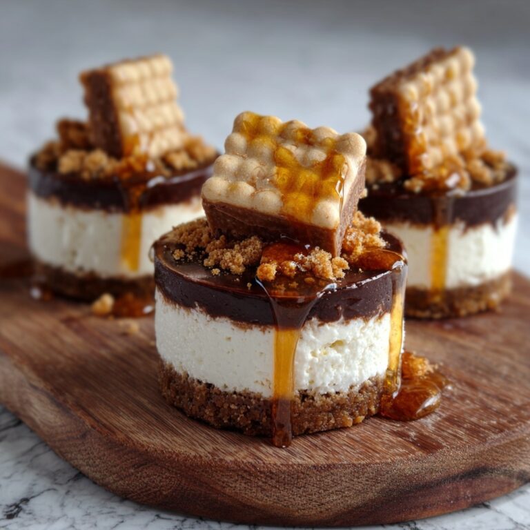 Honeycomb Crunch Cheesecake Bites Recipe