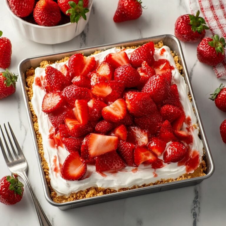 Deliciously Healthy Sheet Pan Strawberry Shortcake for Summer Fun Recipe