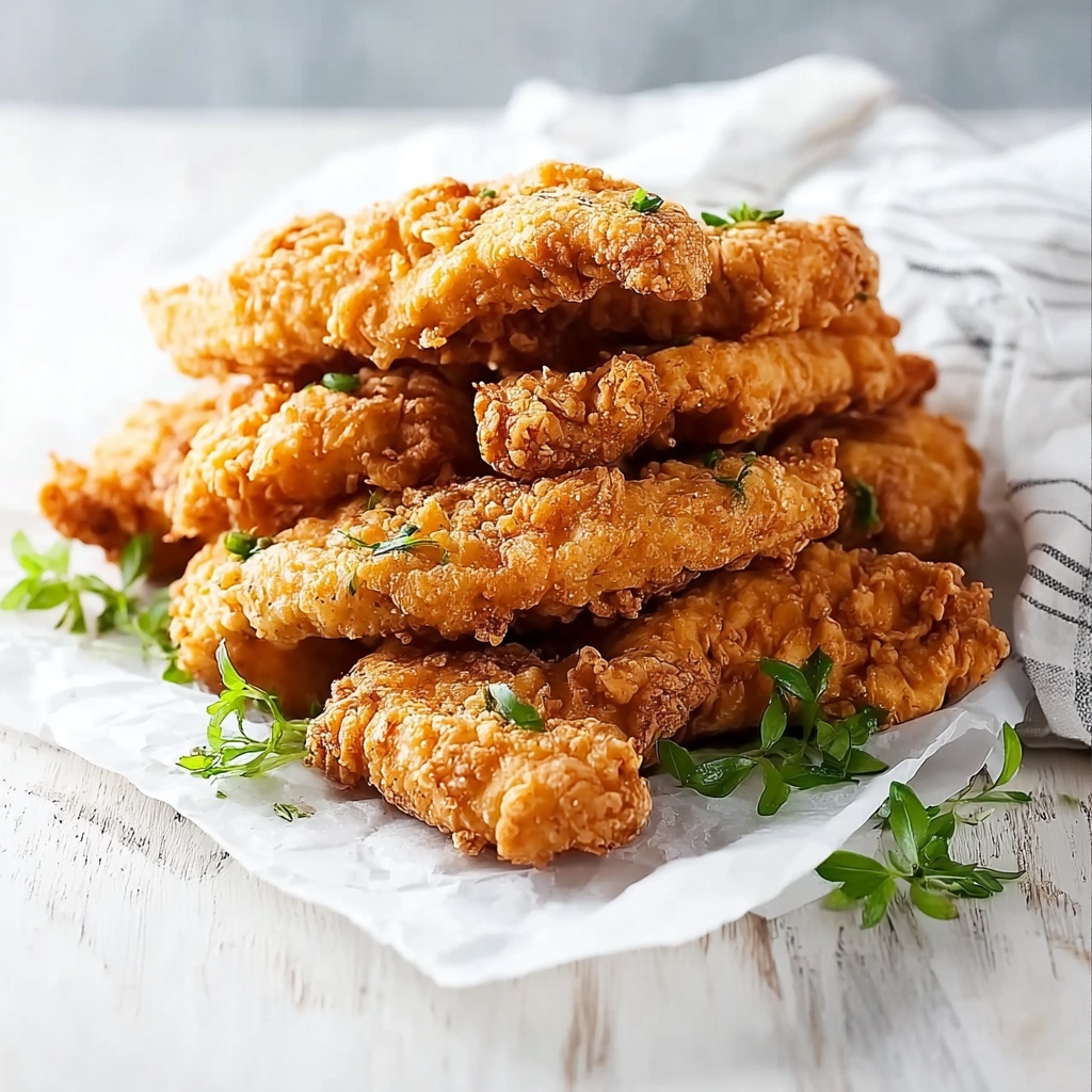 Crispy Fried Chicken Tenders That Bring Family Together Recipe - Recipe Image