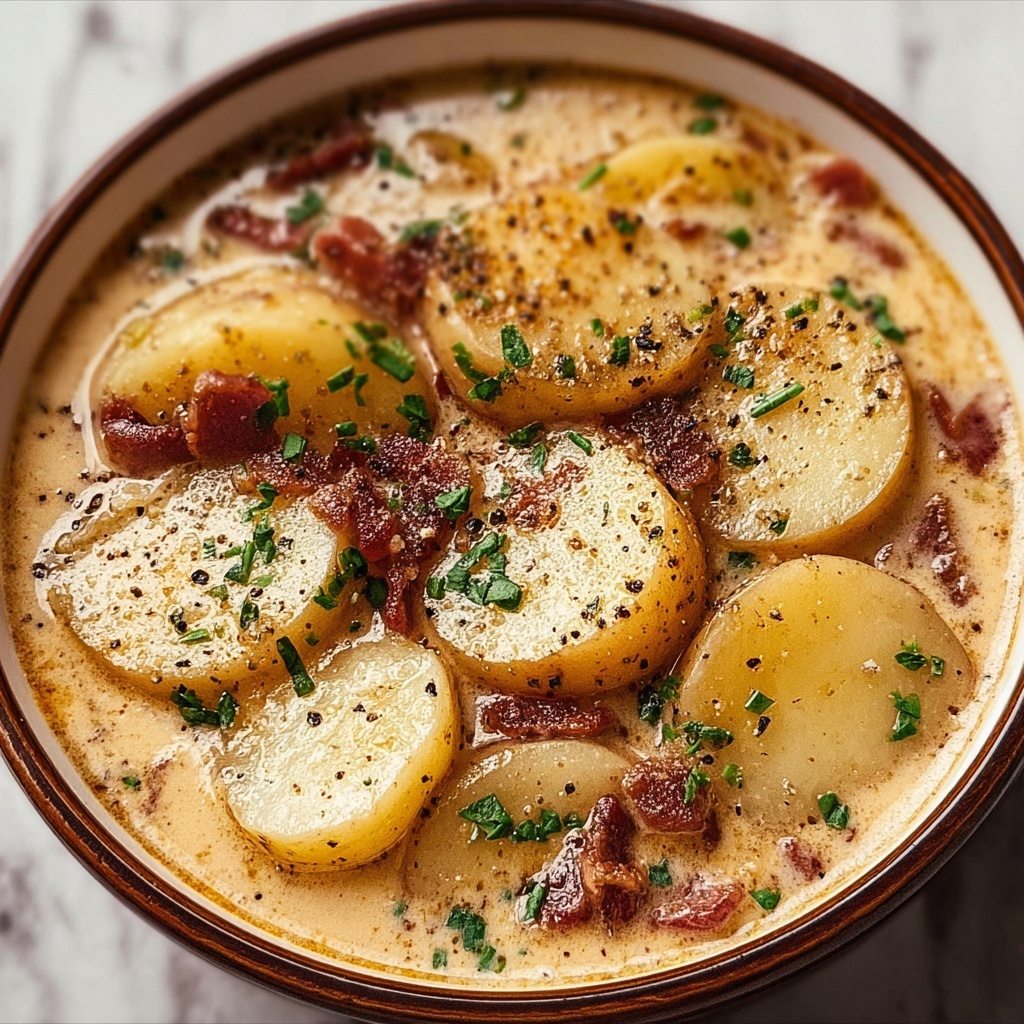 Slow Cooker Cajun Potato Soup: Comfort With a Kick Recipe - Recipe Image