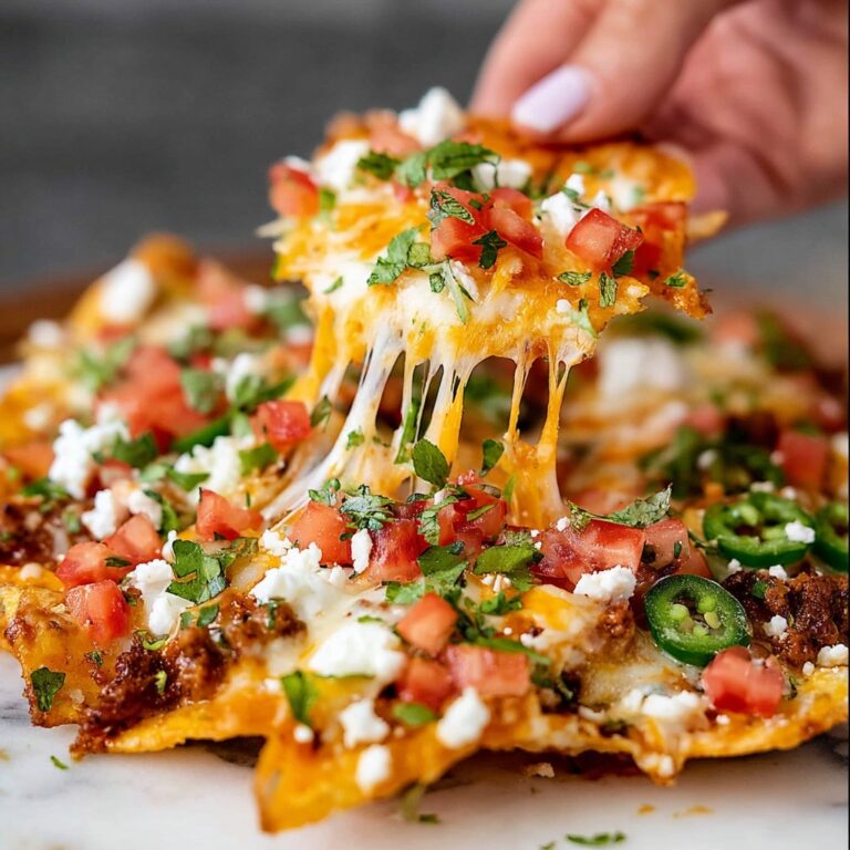 Loaded Chicken Nachos Recipe