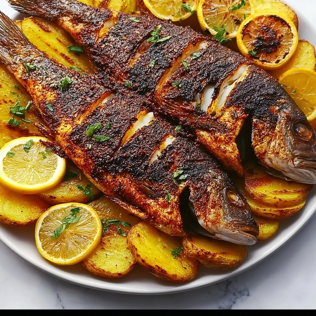 Oven-Grilled Tilapia with Fried Plantains Recipe - Recipe Image