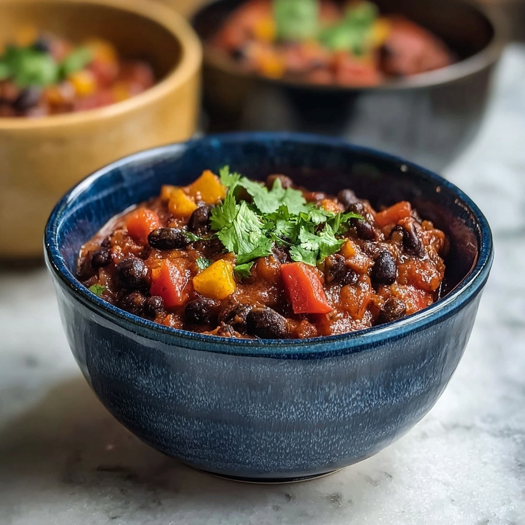 Brazilian Black Bean Stew with Toasted Cassava Flour Recipe - Recipe Image