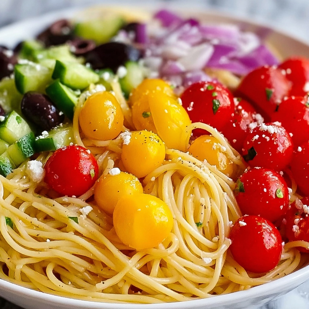 Best California Spaghetti Salad Recipe - Recipe Image