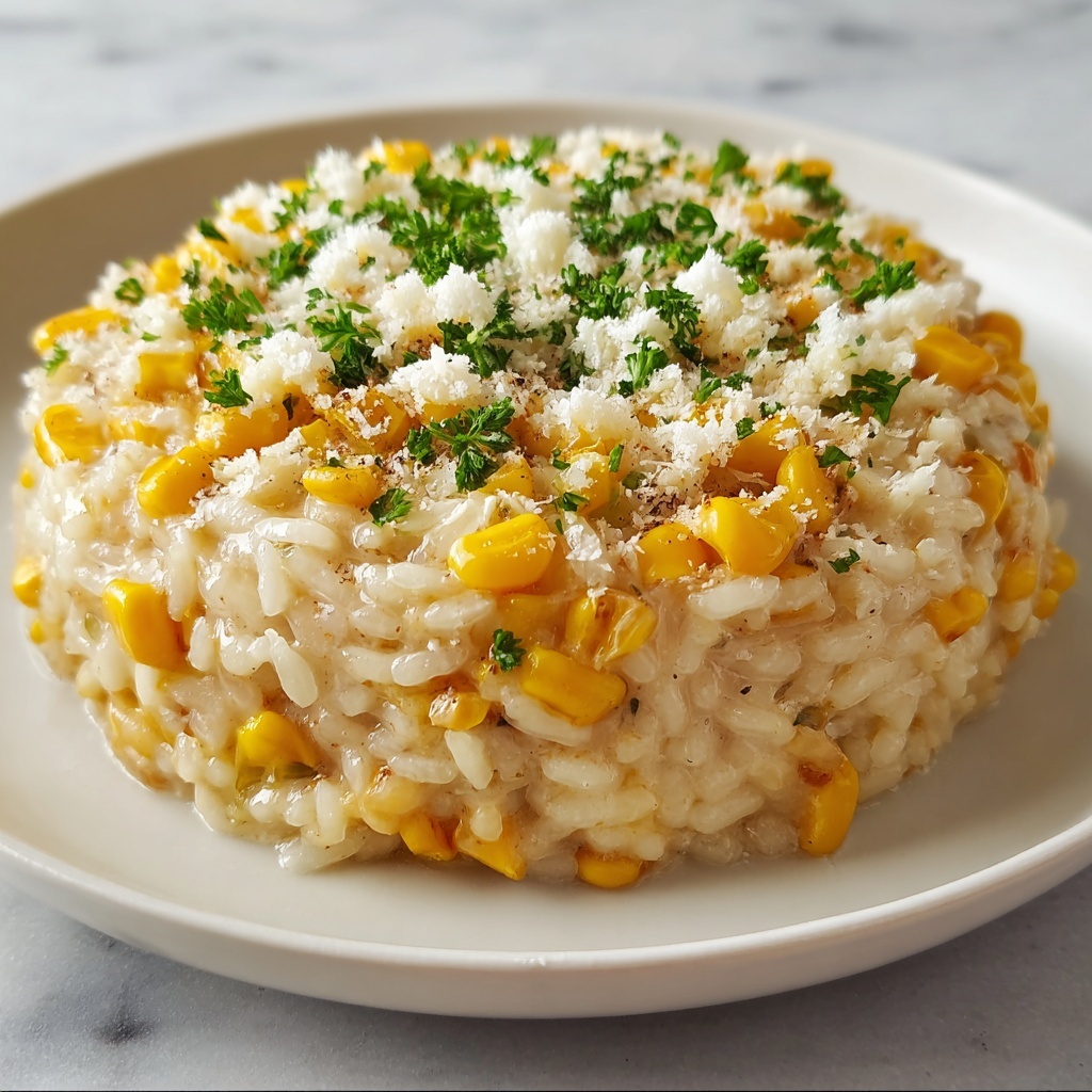 Sweet Corn Risotto Recipe - Recipe Image