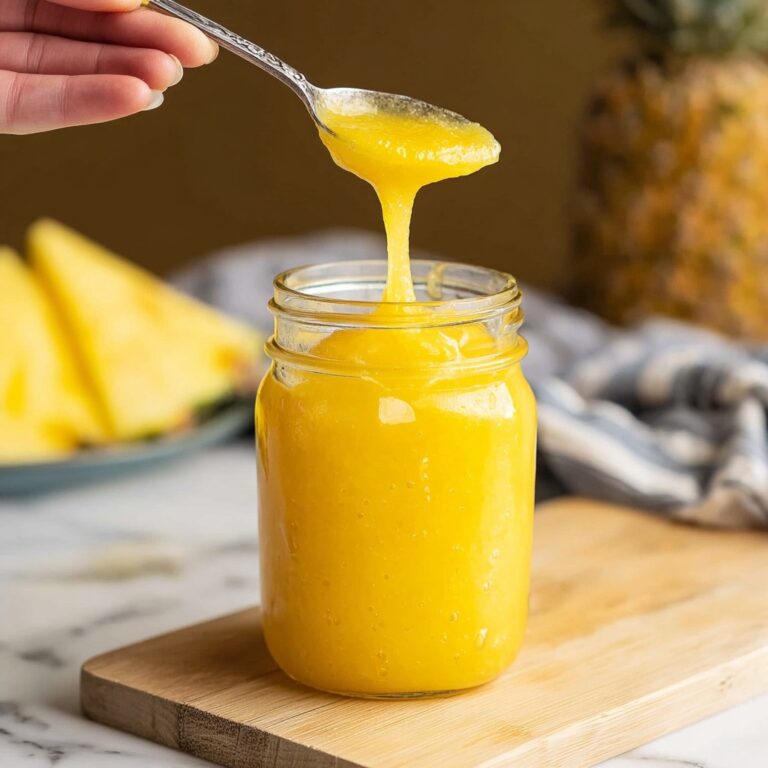 Easy Pineapple Curd (Eggless and Dairy-Free) Recipe