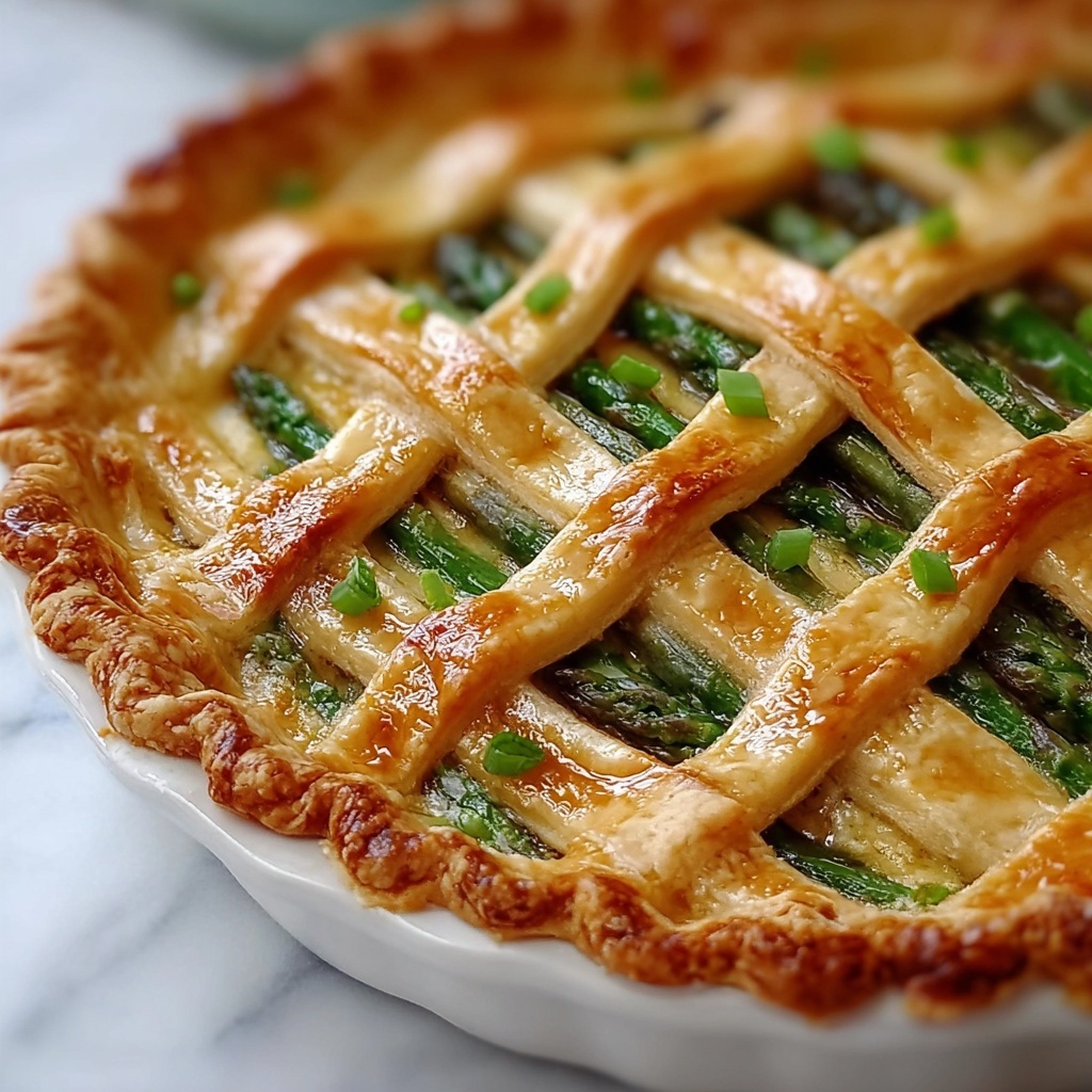 Asparagus and Cheese Pie Recipe - Recipe Image