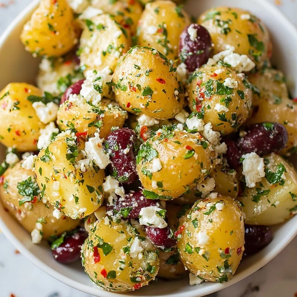 Mediterranean Potato Salad: Brighten Your Picnic Table Today Recipe - Recipe Image