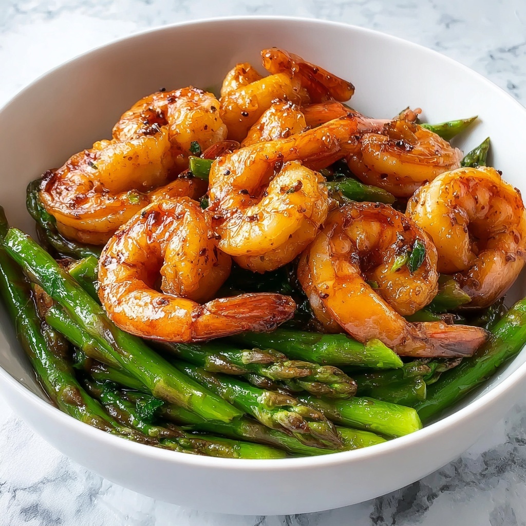 Shrimp and Asparagus Stir Fry Recipe - Recipe Image