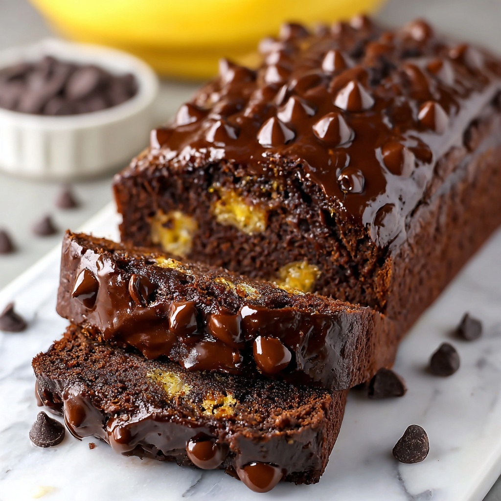 Chocolate Banana Bread Recipe - Recipe Image