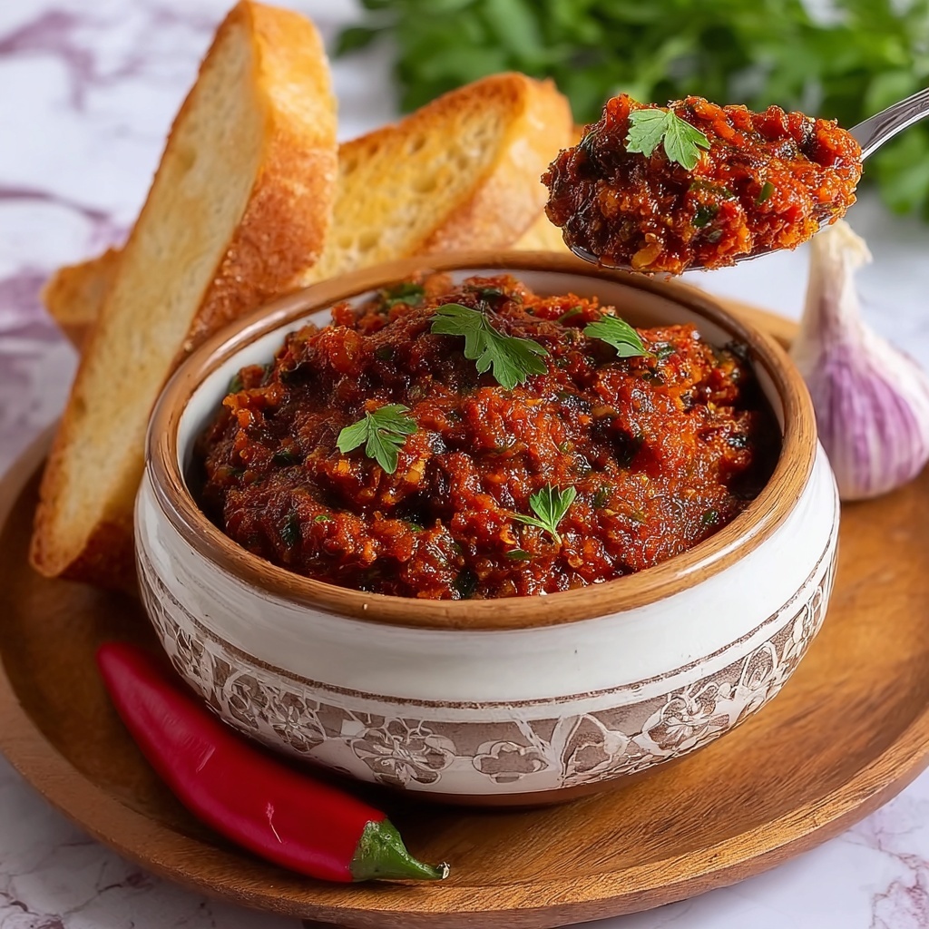 Ajvar – Balkan Pepper Spread Recipe - Recipe Image