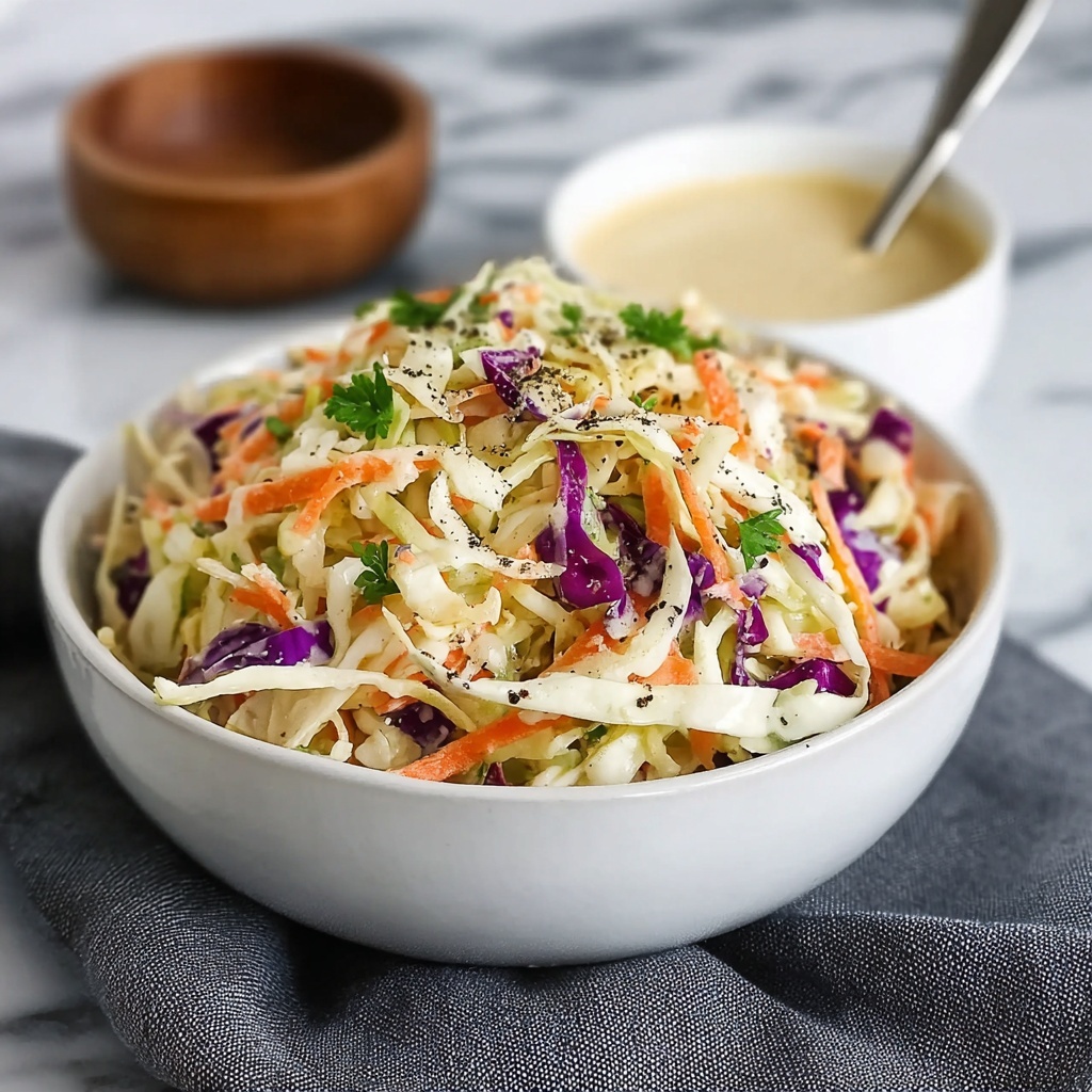 The Best Old-Fashioned Creamy Coleslaw Recipe - Recipe Image