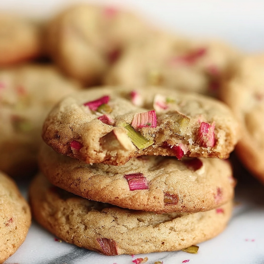Brown Sugar Rhubarb Cookies Recipe - Recipe Image