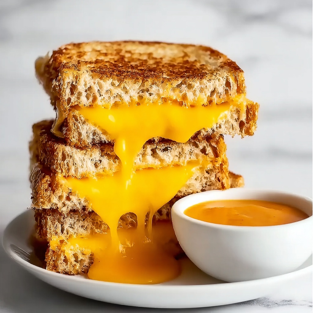 Easy Air Fryer Grilled Cheese Recipe - Recipe Image