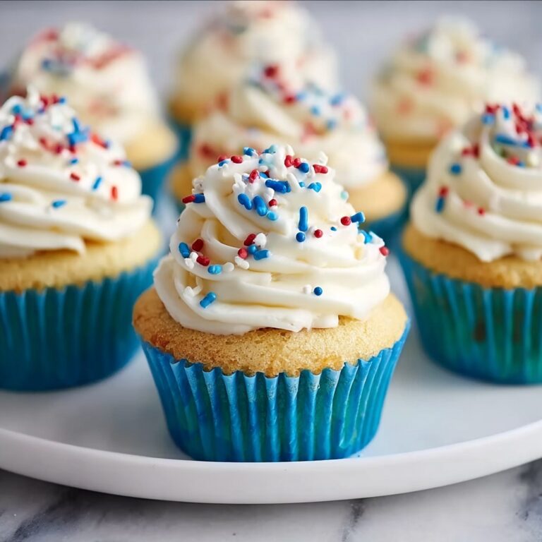 Festive Fourth of July Cupcakes Recipe