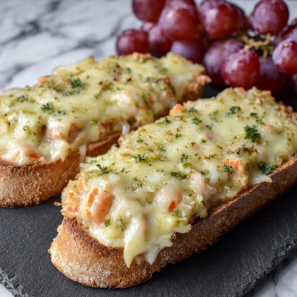 Quick and Easy Crab Melts Recipe - Recipe Image