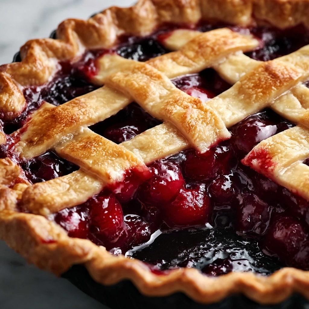 Homemade Cherry Pie Recipe - Recipe Image