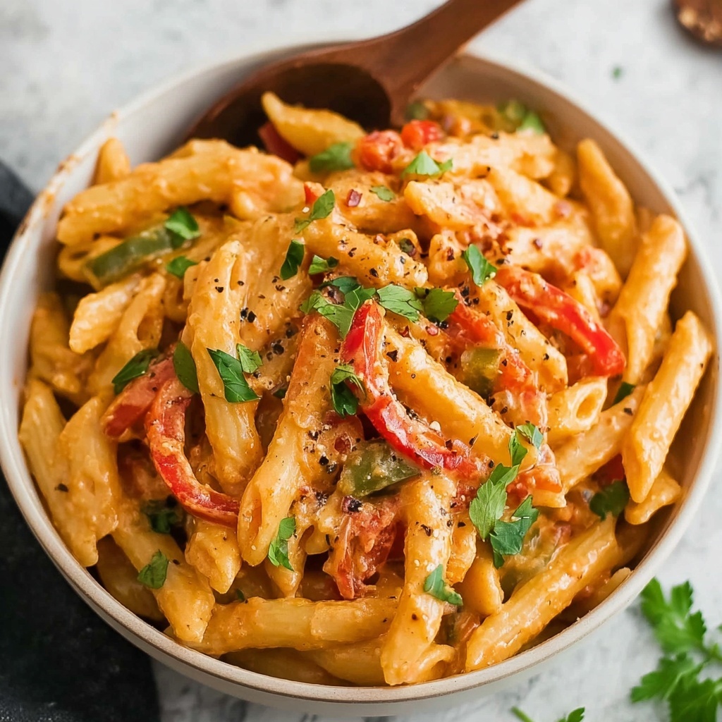 Creamy Vegan Cajun Pasta Recipe - Recipe Image