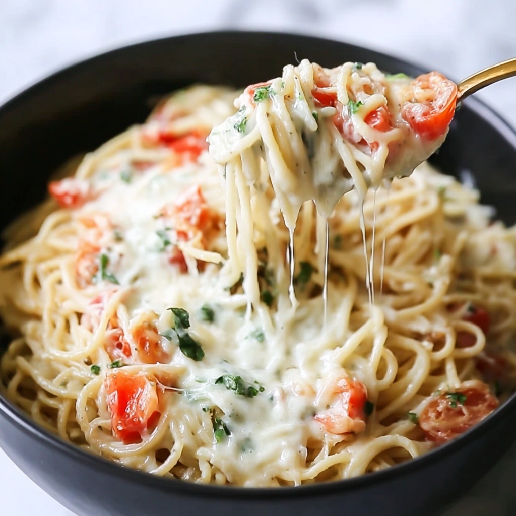 Creamy Chicken Spaghetti Bake Recipe - Recipe Image