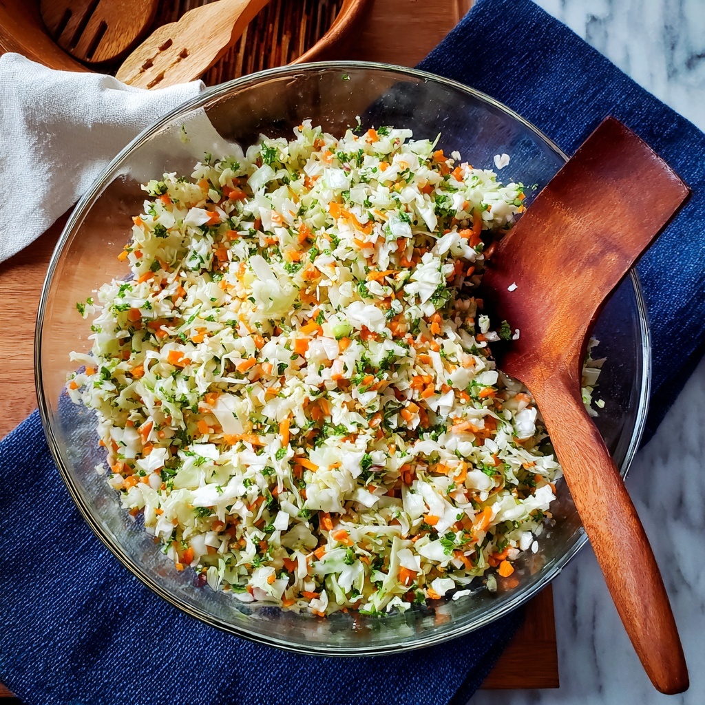 Pennsylvania Dutch Style Pepper Cabbage Slaw Recipe - Recipe Image