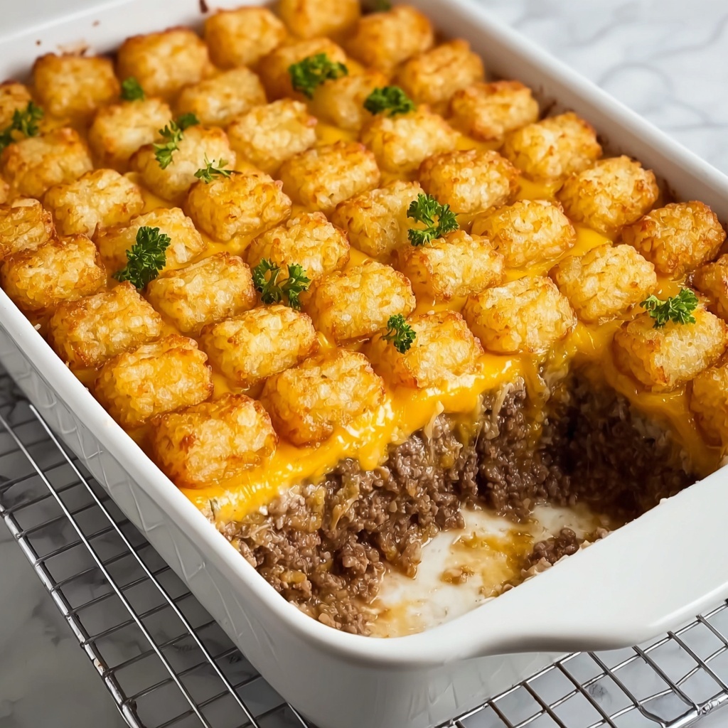 Tater Tot Casserole Recipe - Recipe Image