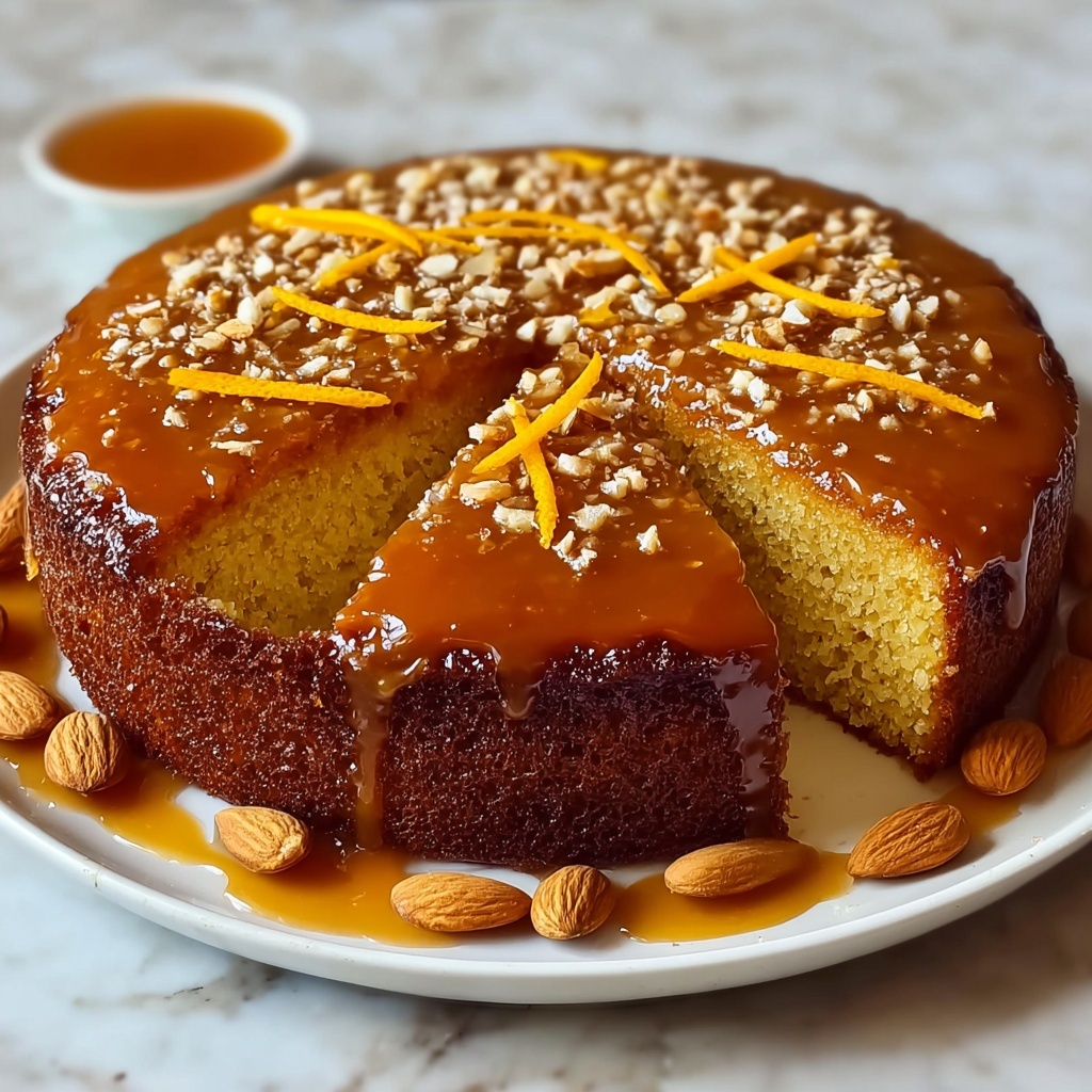 Almond Orange Blossom Cake Recipe - Recipe Image