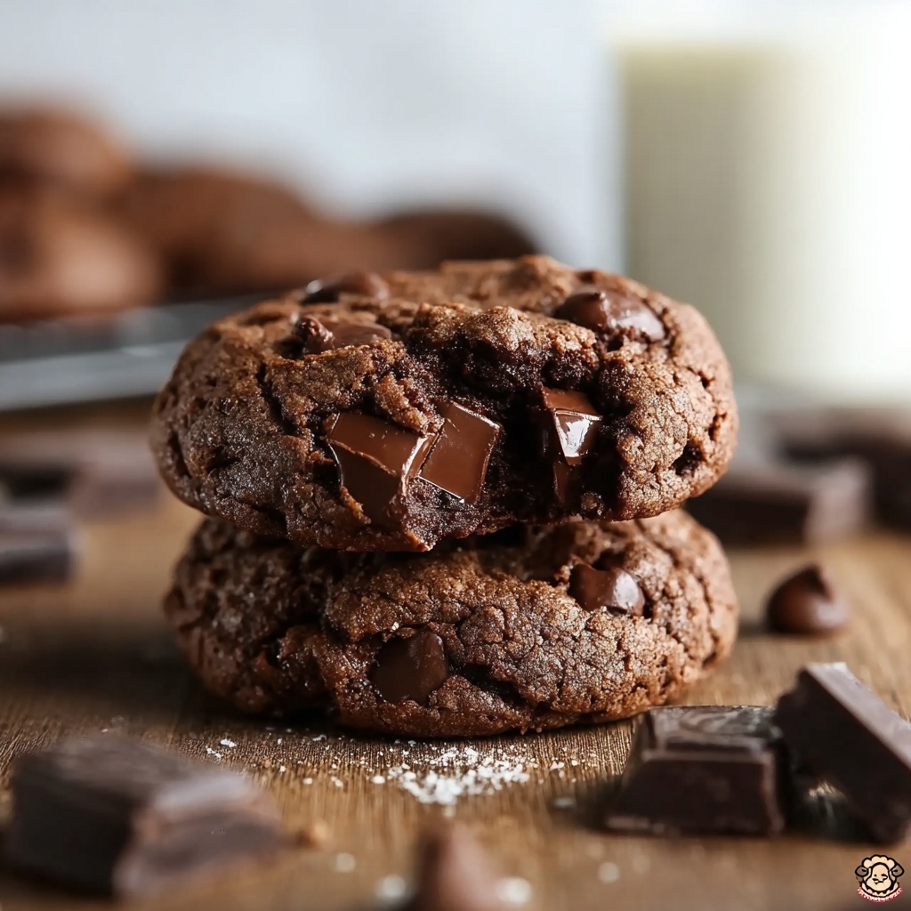 Hershey's Chocolate Chocolate Chip Cookie Recipe - Recipe Image