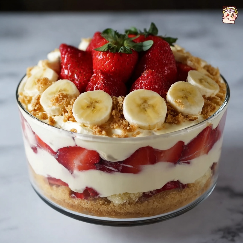 Strawberry Banana Pudding Recipe - Recipe Image